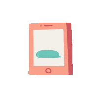 Illustration Hello Sticker by Silvia Reginato