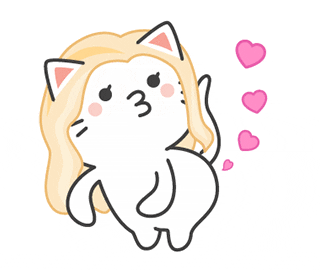Cat Love GIF by Kiki