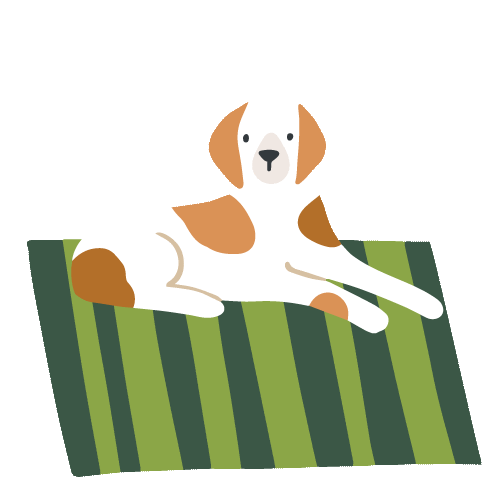 dog family Sticker