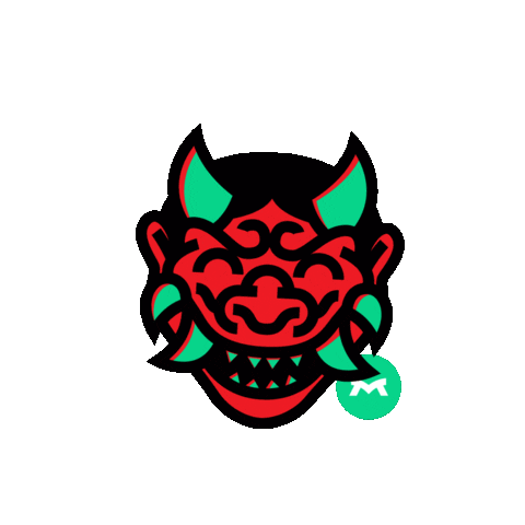 Happy Moshi Moshi Sticker by Yimbo