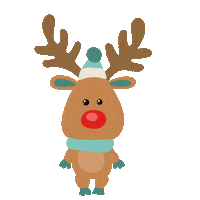 Christmas Jumping Sticker by Maccie