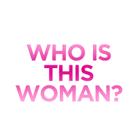Who Is This Woman Sticker by Who? Weekly