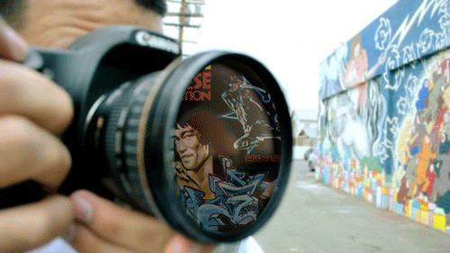 camera graffiti GIF