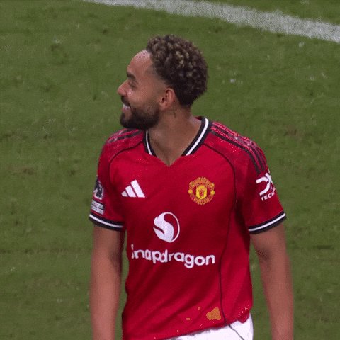 Laugh Smile GIF by Manchester United