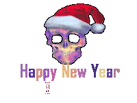 Stay Safe Happy New Year Sticker