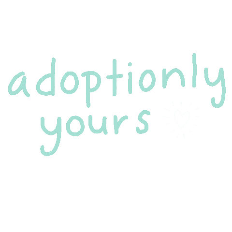 Sticker by adoptionly yours