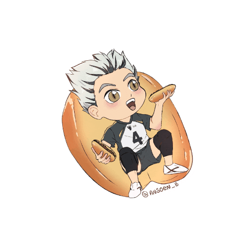 ansoen_b giphyupload bread hot dog haikyuu Sticker