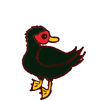 Duck Goose Sticker