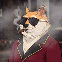 Digital Art Smoking GIF by Doge Pound