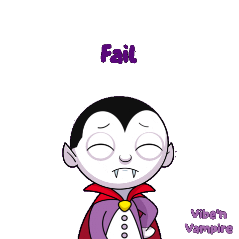 Halloween Fail Sticker by VeeFriends