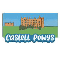 Powys Castle Sticker