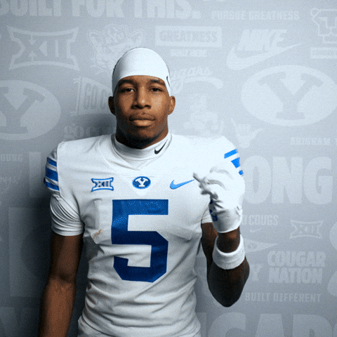 Byu Football Gocougs GIF by BYU Cougars