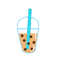 Bubble Tea Boba Sticker