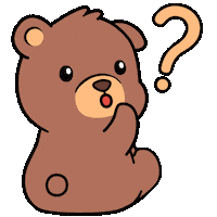 Question Mark What Sticker by BEARISH