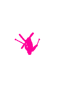 VisitVoss backflip skier voss visitvoss Sticker