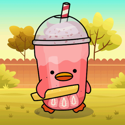 digitalducks giphyupload stabby quacks cartoon duck GIF