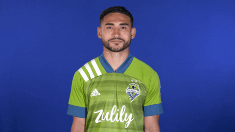 Cristian Roldan Idk GIF by Seattle Sounders