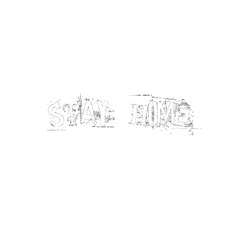 Corona Stay Home Sticker by Omer Ali