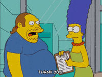 bored marge simpson GIF
