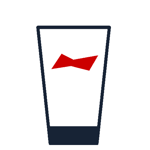 AnheuserBusch giphyupload beer glass bubbles Sticker