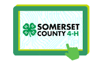 4H Sticker by Somerset County 4-H