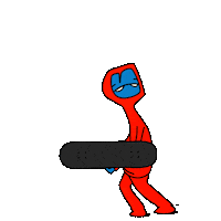 Swipe Skate Sticker by Cartoon03