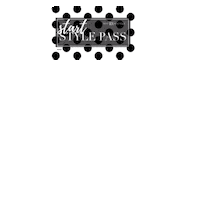 RentBoutique pink white black rentboutique Sticker