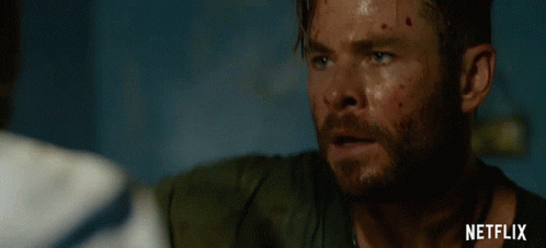 Be Quiet Chris Hemsworth GIF by NETFLIX