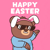 Easter Bunny Dancing GIF by BEARISH