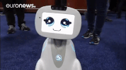 eyes robot GIF by euronews