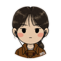 Korean Drama Girl Sticker