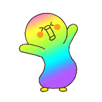 Excited Dance Sticker by Kcomics