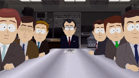 confused board meeting GIF by South Park 