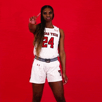 Taylah Thomas GIF by Texas Tech Women's Basketball