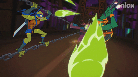 ninja turtles fighting GIF by Teenage Mutant Ninja Turtles