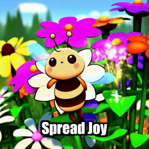 Wisdom Spread Joy GIF by Beelightened