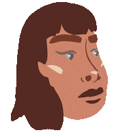 shelefthanded girl beauty woman black Sticker