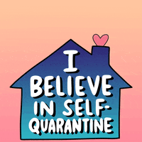 Stay Home GIF by Sarah The Palmer