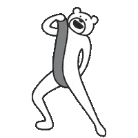 happy dance Sticker by takadabear