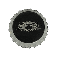 quaffonbrewingco beer cap craftbeer brewery Sticker