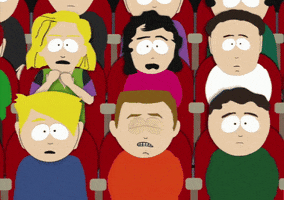 shocked crowd GIF by South Park 