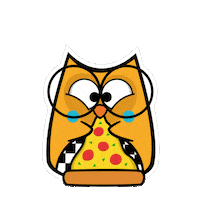 Pizza Love Sticker by Uatt?