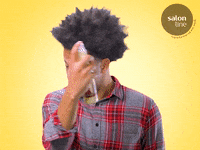 salonline reaction beauty hair man GIF