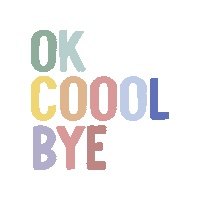 Ciao Goodbye Sticker by Papier Patate