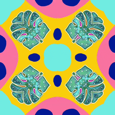 Fun Monstera GIF by Daisy Lemon