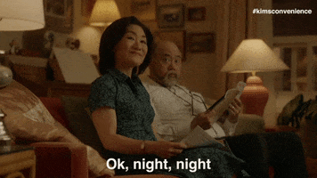 Good Night GIF by Kim's Convenience
