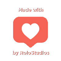 RoloStudios love cool like great Sticker