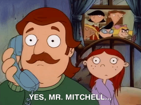 hey arnold nick splat GIF