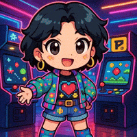 Happy Neon Lights GIF by Persona