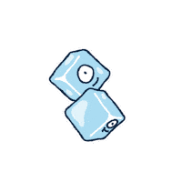 Water Ice Sticker by yenirakiglobal